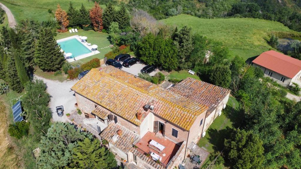 Certine Agriturismo Asciano Exteriör bild