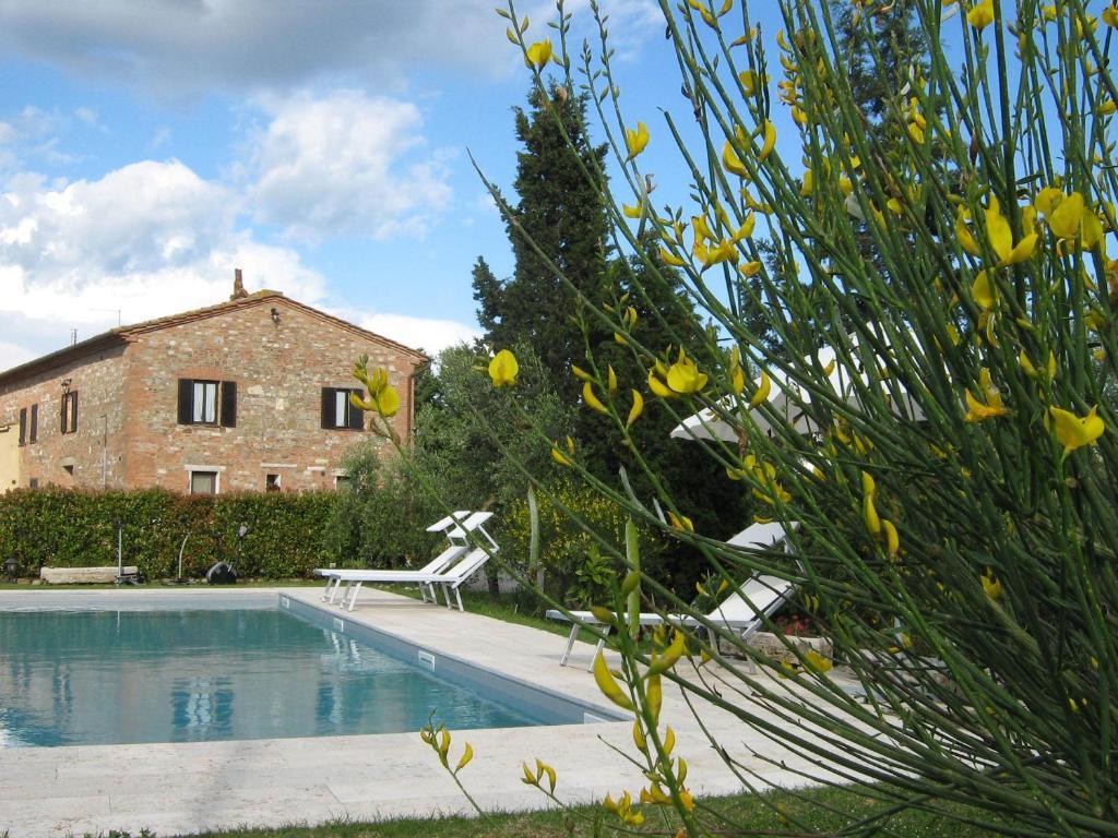 Certine Agriturismo Asciano Exteriör bild