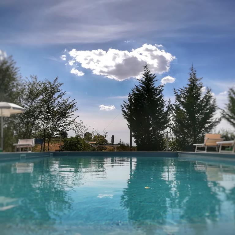 Certine Agriturismo Asciano Exteriör bild