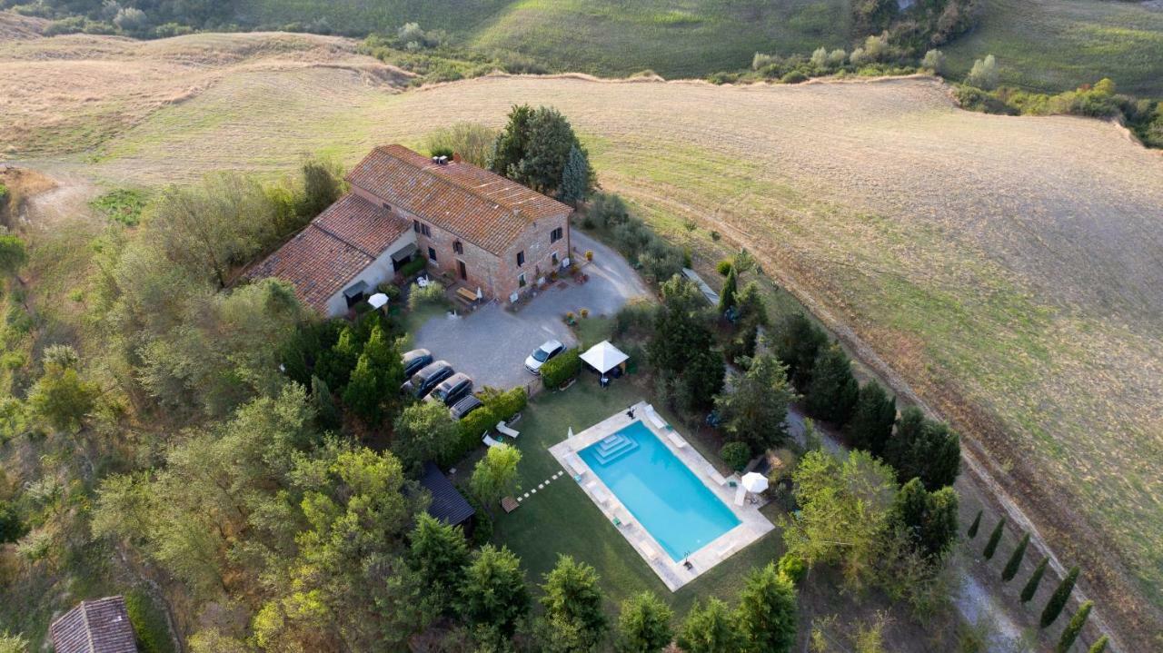 Certine Agriturismo Asciano Exteriör bild